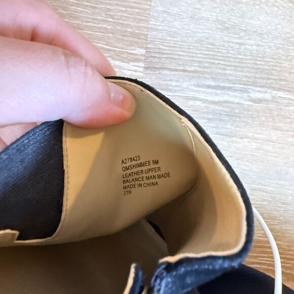 Marc Fisher Shimmee Black Suede Leather Peep Toe High Heels Women's Size 9 - Picture 10 of 10